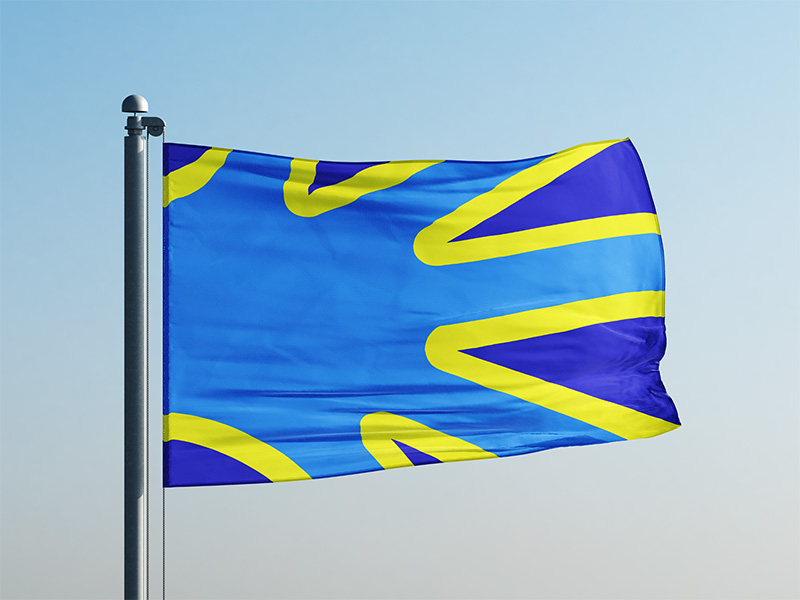 Drapeau de la communauté sourde