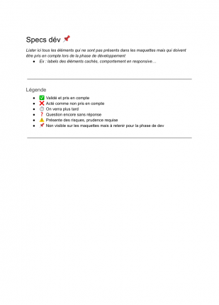 Exemple de document de spécification (suite)